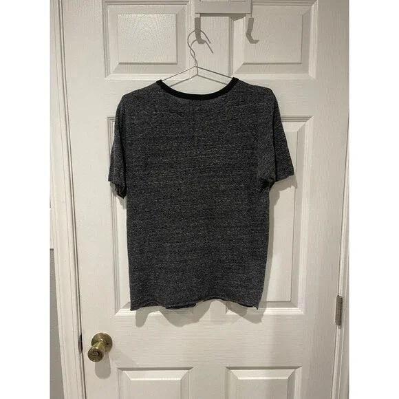 2017 Saint Laurent ‘Martini Cat’ Speckled Grey Graphic T-Shirt - Picture 4 of 4